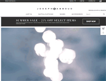 Tablet Screenshot of josephabboud.com